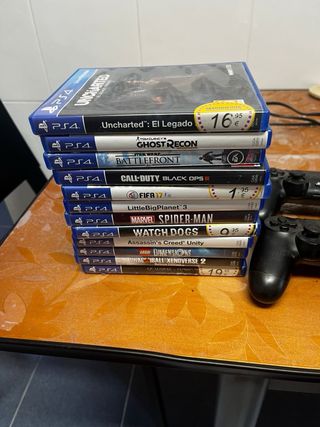 PS4 (PlayStation 4) + 12 juegos