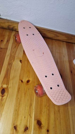 Patinete Infantil Rosa Skyte con luz
