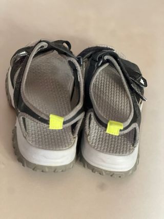 Sandalias Quechua niño gris-negro