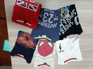 6 T-shirt bimbo varie fantasie