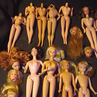 Lote Barbie Ken años  '70-'80 restauración OOAK