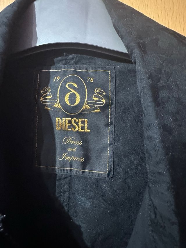 Chaqueta Diesel negro-azulado mujer