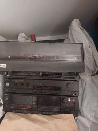 Equipo de música Technics vintage