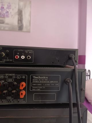 Equipo de música Technics vintage