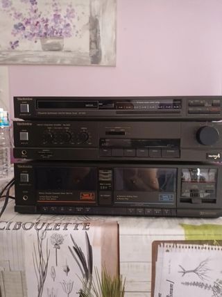 Equipo de música Technics vintage