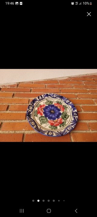 Conjunto Platos decorativos- Cerámica para pared