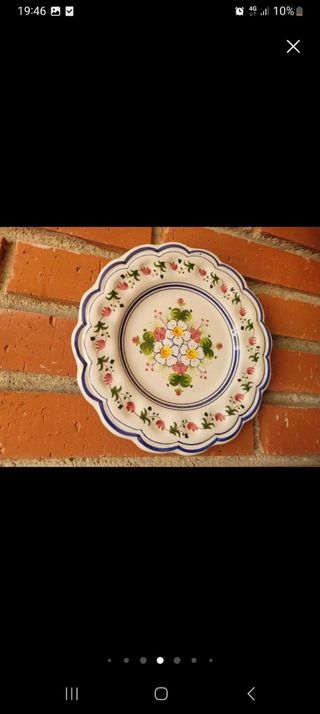 Conjunto Platos decorativos- Cerámica para pared