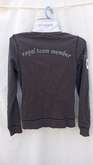 HV Polo Sudadera Algodón Talla XS
