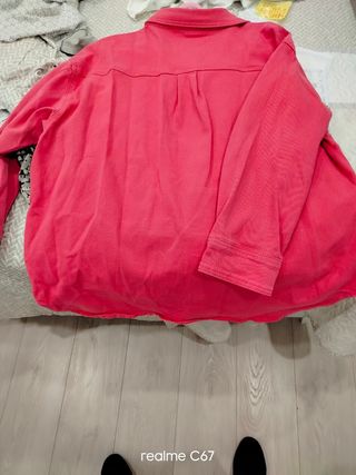 Cazadora vaquera fusia