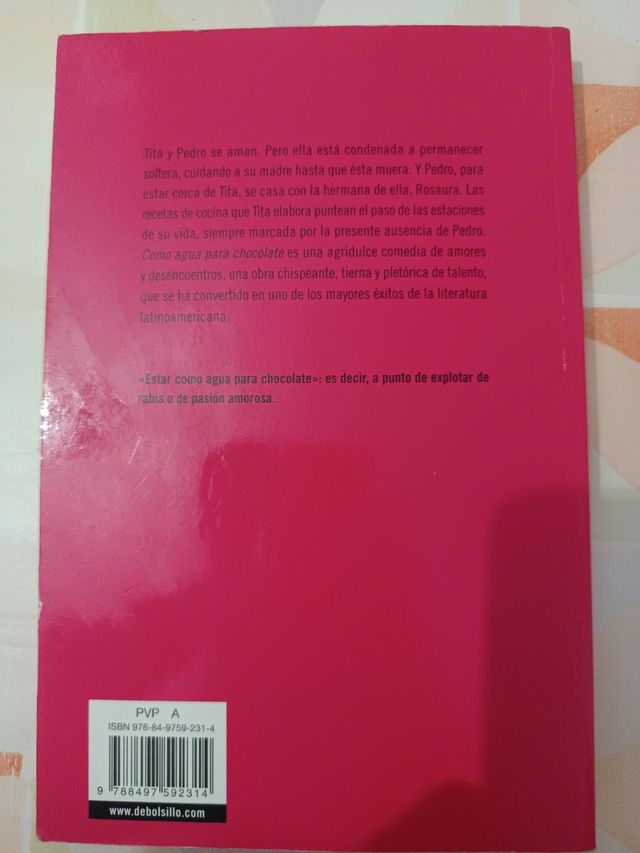 Como agua para chocolate