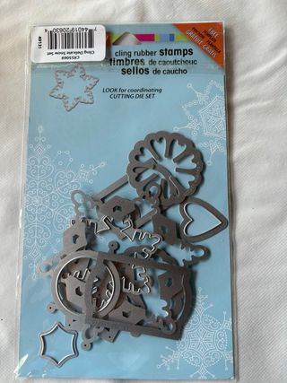 Timbri gomma cling - Set neve. Big Shot