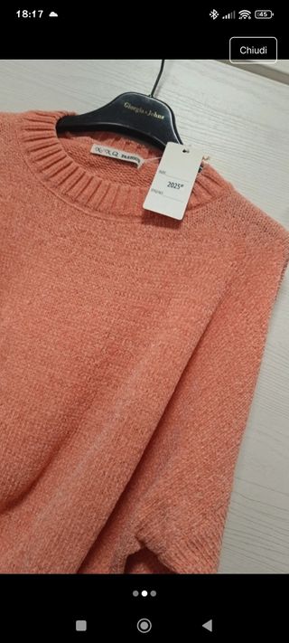 Maglione arancione