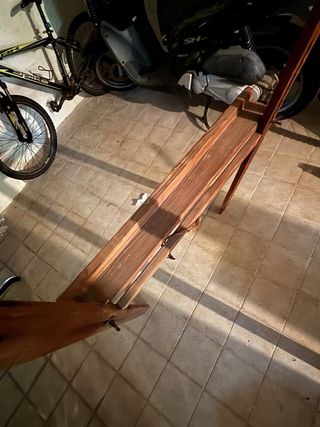 Caballete madera antiguo