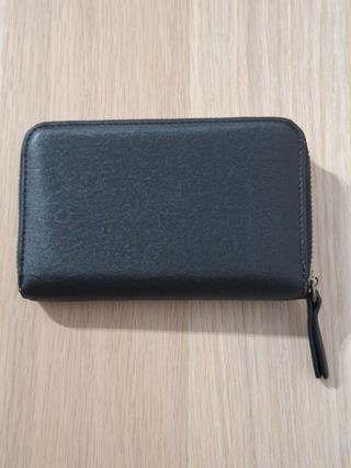 Cartera mujer negra Stamp Soft