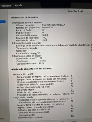 MacBook Air 13" M2 (2022) Gris Espacial