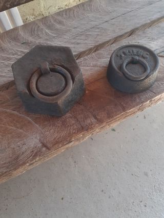 Pesas antiguas