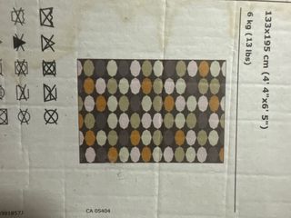 Alfombra Ikea Rombos 133x195cm