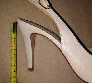 Zapatos Latouche beige, talla 38