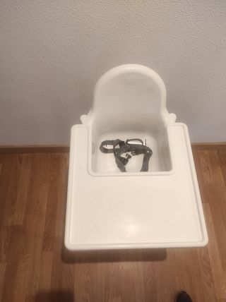Trona Ikea bebé - Blanca