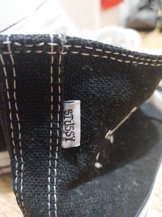 Converse x Stussy negras