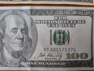 Banconote Finte 100 Dollari Uso Scenico Collezione