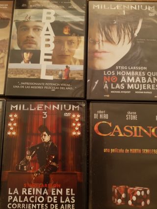 Colección 100 DVDS para amantes del cine. 