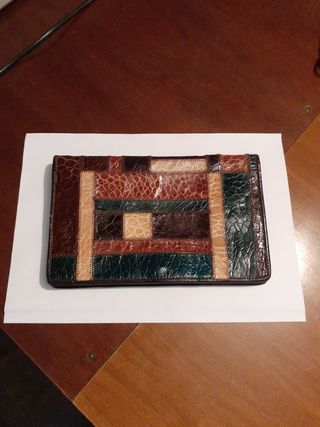 Pochette vintage multicolor