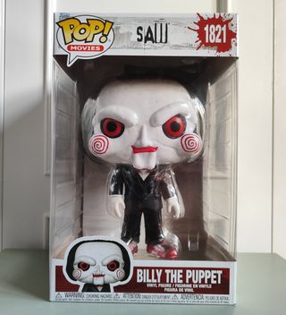 Saw #1821 Billy the Puppet Jumbo Funko POP! Movies