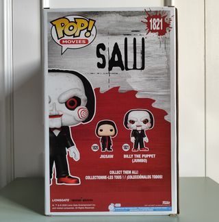 Saw #1821 Billy the Puppet Jumbo Funko POP! Movies