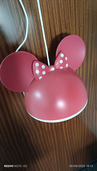 Lampara Minni Mouse infantil
