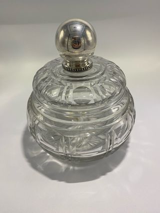 Bombonera cristal vintage