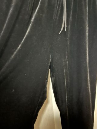 Pantalón terciopelo negro