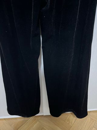 Pantalón terciopelo negro