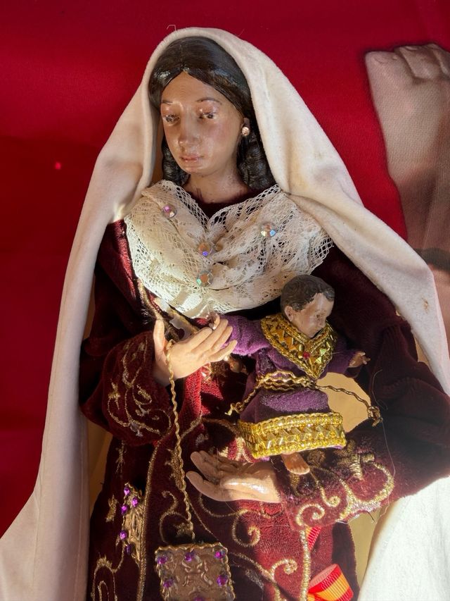 Virgen Carmen 40cm sin vestir