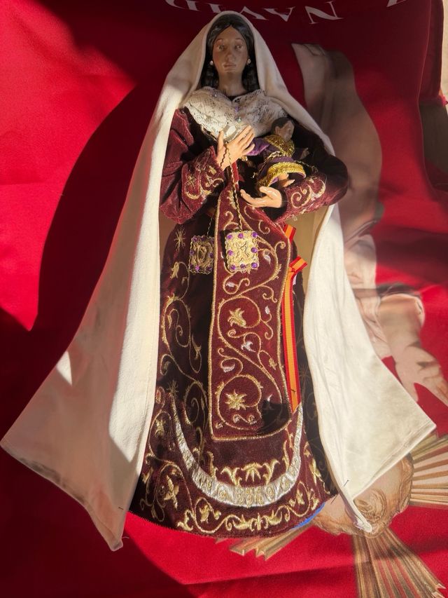 Virgen Carmen 40cm sin vestir