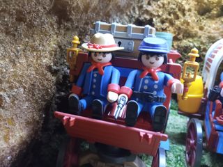 PLAYMOBIL SOLDADOS NORDISTAS,SUDISTAS,CARRETAS, ET