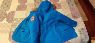 Abrigo nieve niño Decathlon azul