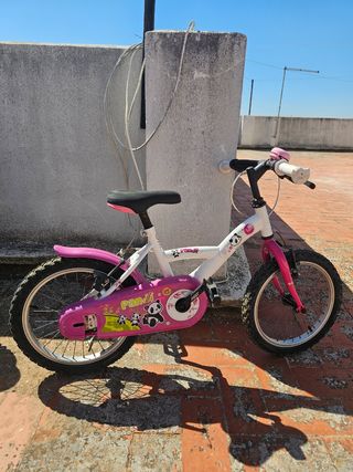Bicicleta niña 16" Pandi