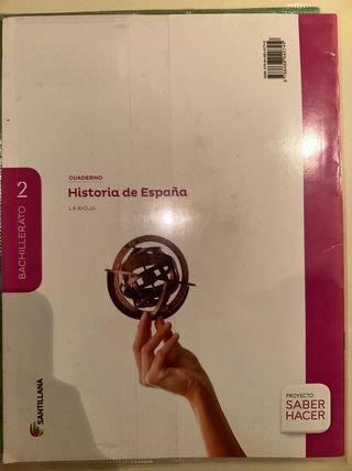 Historia De España, 2 Bachiller.3 libros-cuaderno 
