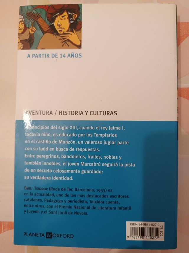 Marcabru y la hoguera de hielo (Planeta & Oxford)