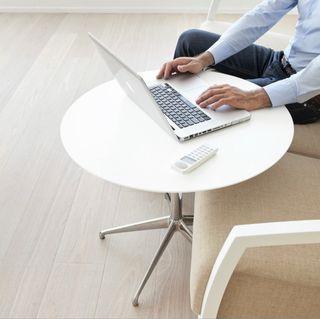 Mesa STUA MAREA - blanca, metal