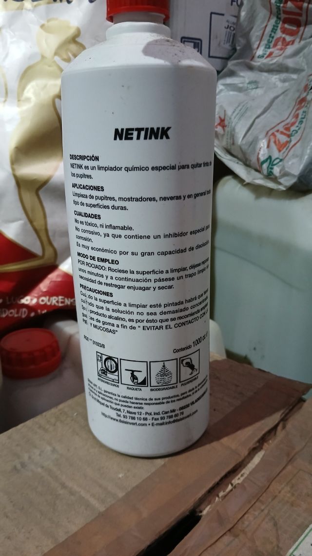 NETINK Quitatintas - Limpiador de tinta