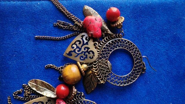 Orecchini pendenti boho chic