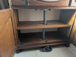 Mueble baño lavabo y espejo