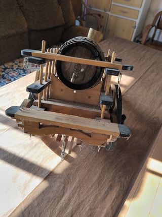 Carro de madera antiguo