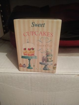 Portalápices Decorativo Cupcakes