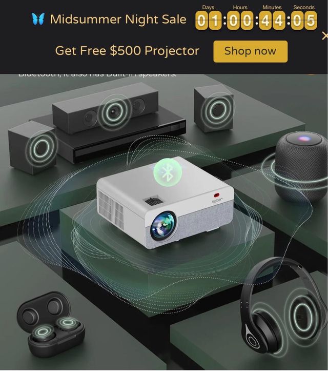 Proyector Yaber Y9 1080P