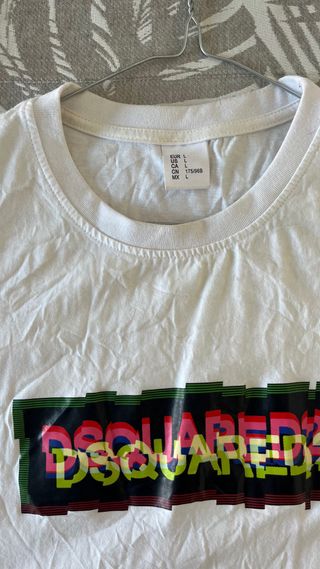 Camiseta Dsquared2 blanca