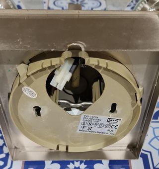 Lampara de pared techo vintage Ikea Fuga Faret.