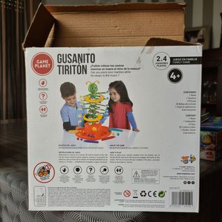 Gusanito Tiritón: Juego de Mesa